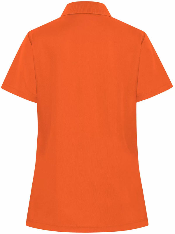 Am image of a Custom Coal Harbour Everyday Snag Resistant Ladies Polo in Orange!