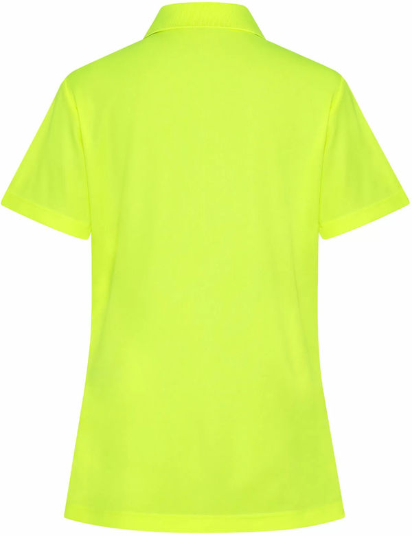 Am image of a Custom Coal Harbour Everyday Snag Resistant Ladies Polo in Safety Yellow!