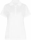 Am image of a Custom Coal Harbour Everyday Snag Resistant Ladies Polo in White!