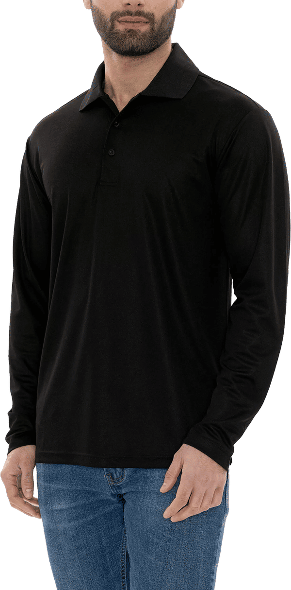 An image of a Custom Coal Harbour Everyday Snag Resistant Long Sleeve Polo!