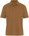 Am image of a Custom Coal Harbour Everyday Snag Resistant Polo in Duck Brown!