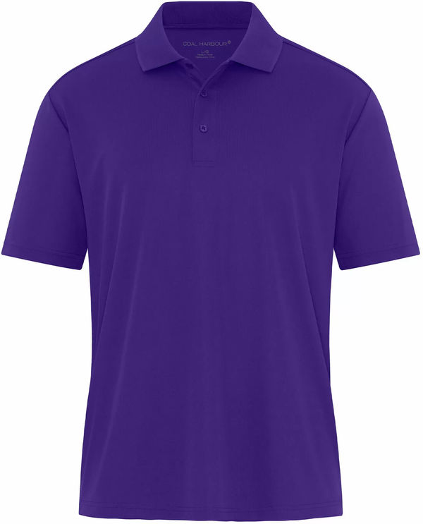 Am image of a Custom Coal Harbour Everyday Snag Resistant Polo in Purple!