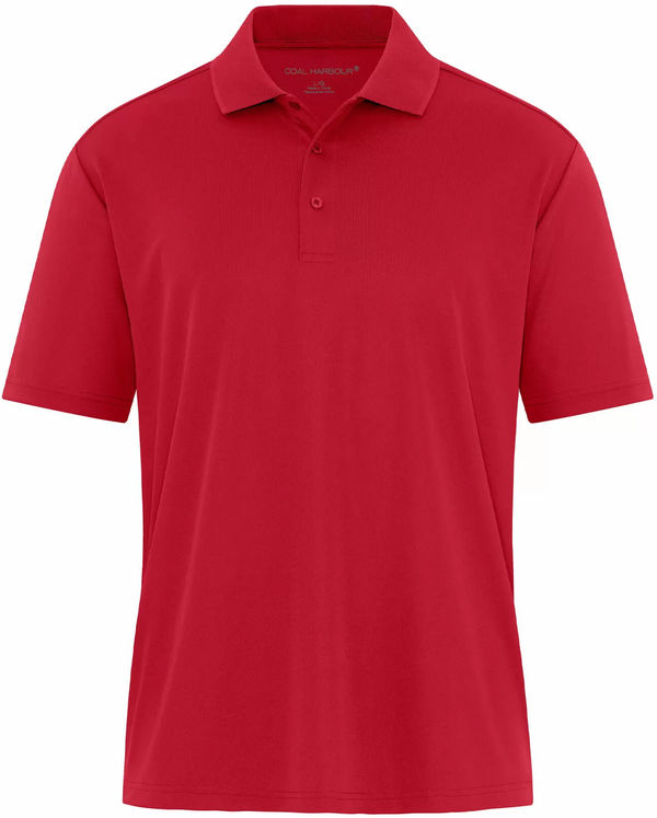 Am image of a Custom Coal Harbour Everyday Snag Resistant Polo in Red!