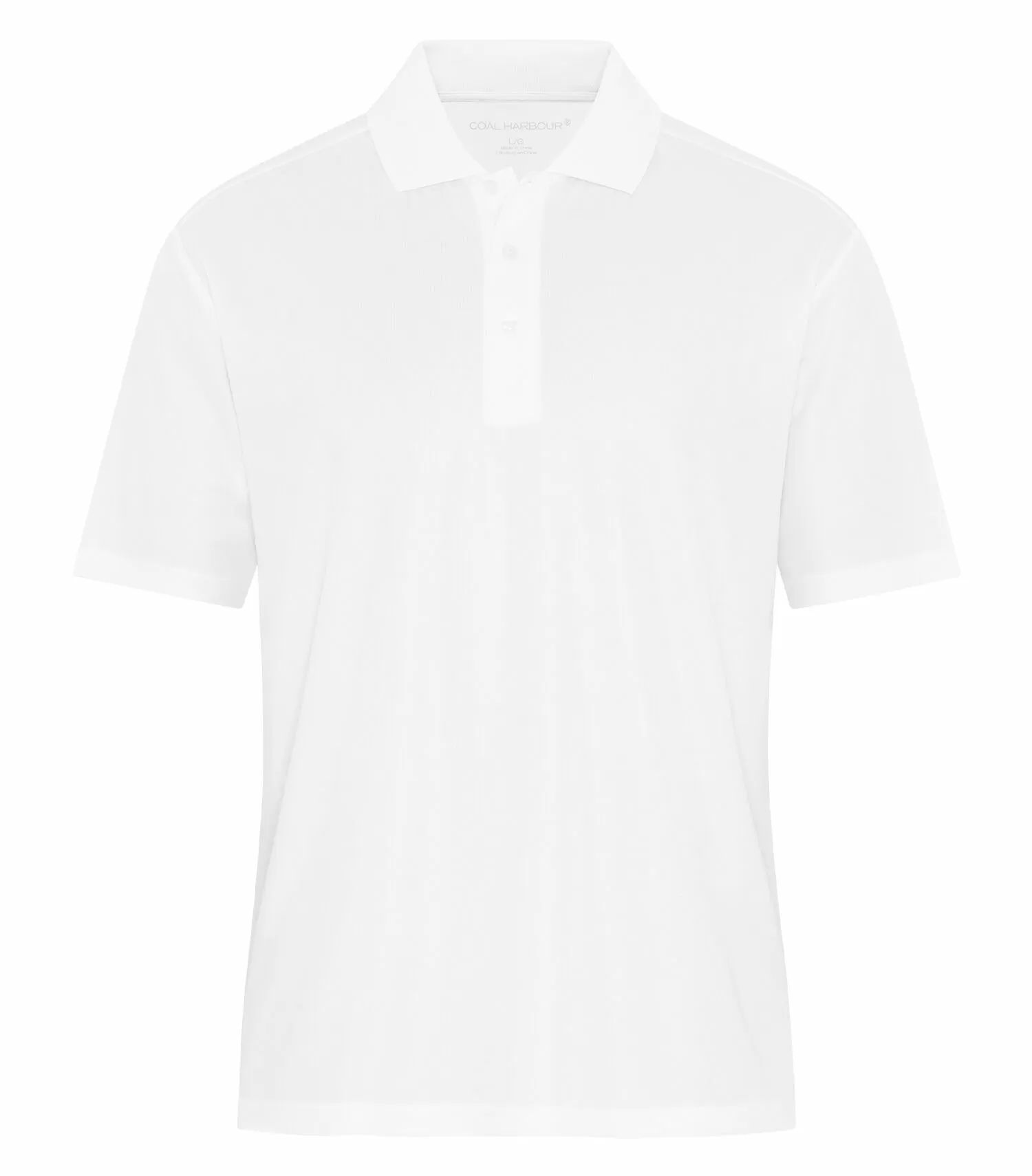 Coal Harbour Everyday Snag Resistant Polo in White