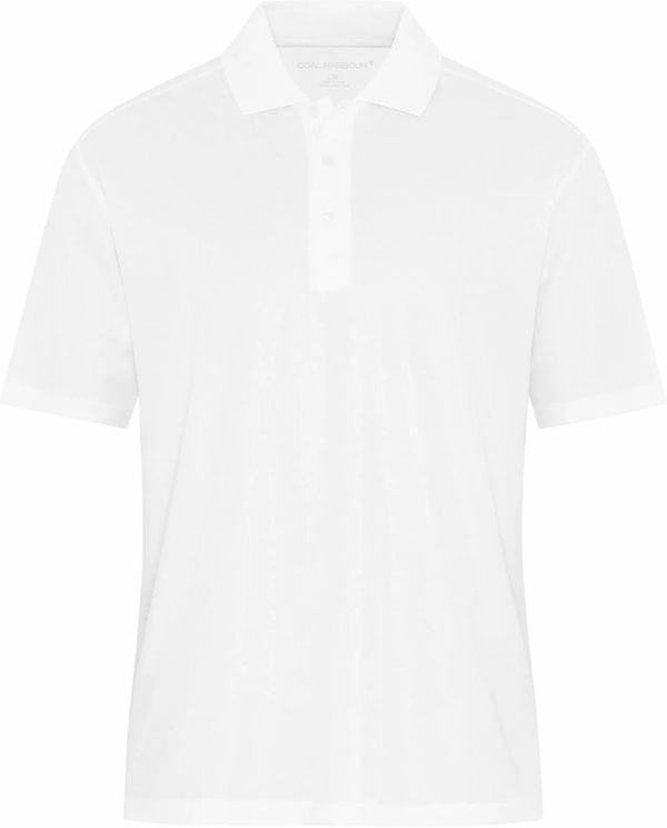 Am image of a Custom Coal Harbour Everyday Snag Resistant Polo in White!