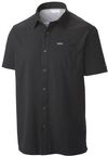 Am image of a Custom Columbia Adult Slack Tide Camp Shirt in Black!