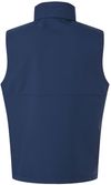 Am image of a Custom Columbia Ascender Soft Shell Vest in Collegiate Navy!