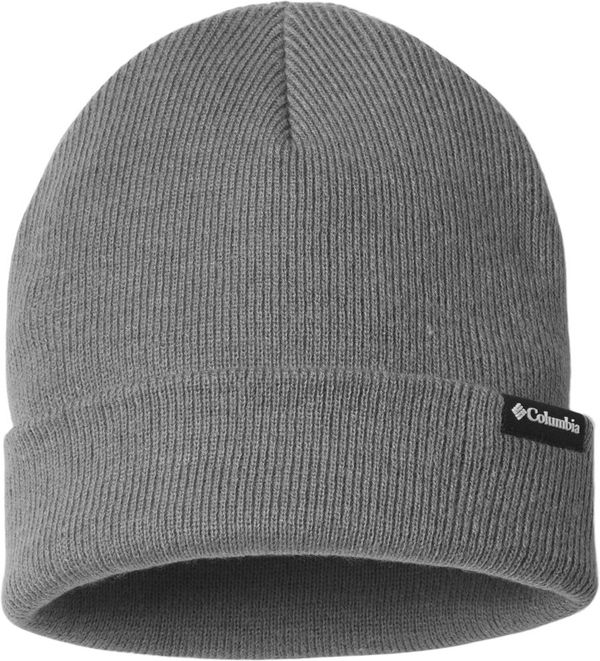 An image of a Custom Columbia City Trek Heavyweight Beanie in City Grey Heather!