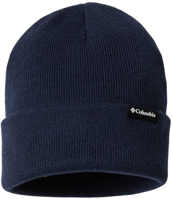 An image of a Custom Columbia City Trek Heavyweight Beanie in Collegiate Navy!