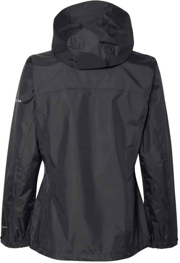 Am image of a Custom Columbia Ladies Arcadia V2 Jacket in Black!