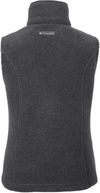 Am image of a Custom Columbia Ladies Benton Springs Vest in Charcoal Heather!