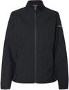 Am image of a Custom Columbia Ladies Kruser Ridge Softshell in Black!