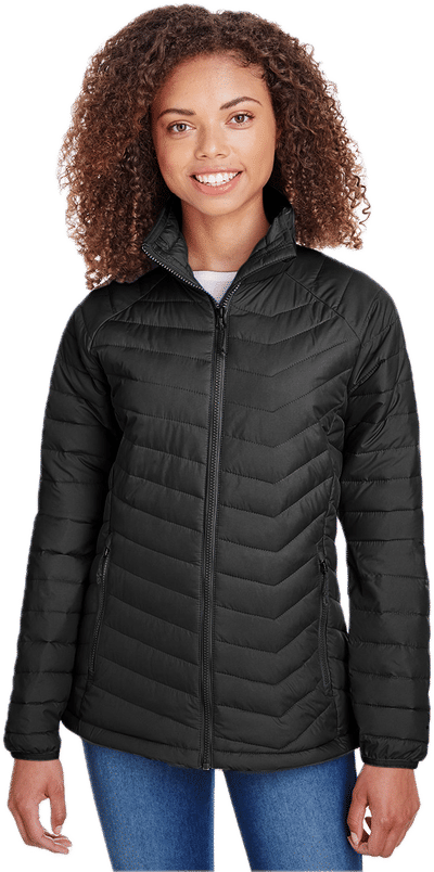 An image of a Custom Columbia Ladies Powder Lite Full Zip Jacket!