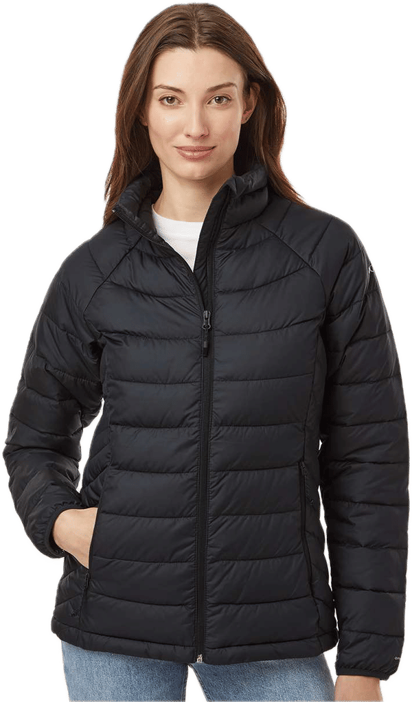 An image of a Custom Columbia Ladies Powder Lite V2 Full Zip Jacket!