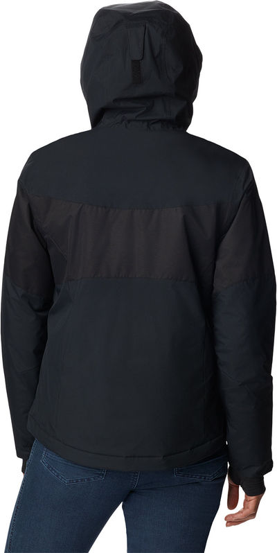 Am image of a Custom Columbia Ladies Tipton Peak V3 Insulated Jacket in Black!