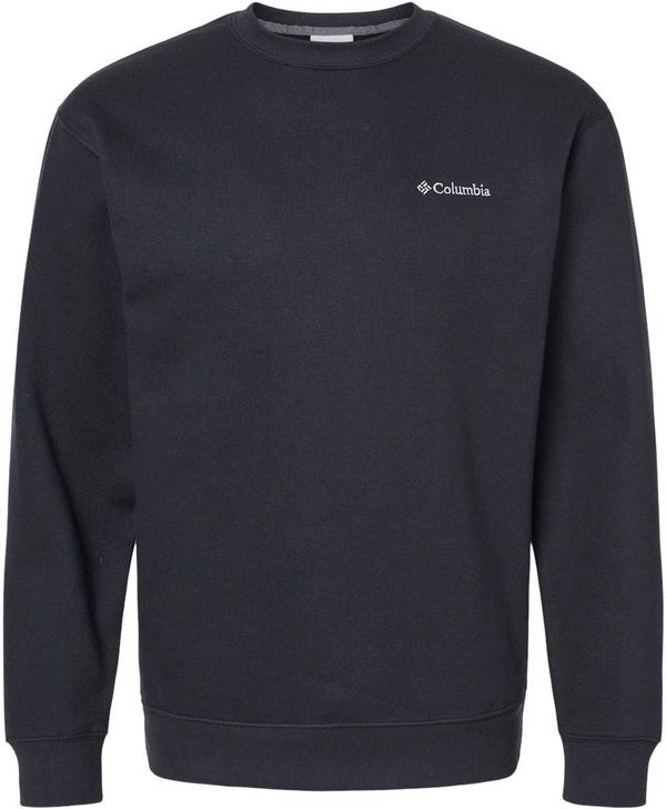An image of a Custom Columbia Men's Hart Mountain Sweater in Black!