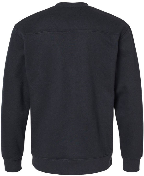 An image of a Custom Columbia Men's Hart Mountain Sweater in Black!
