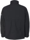 Am image of a Custom Columbia Mens Ascender Softshell Jacket in Black!