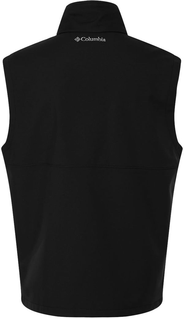 An image of a Custom Columbia Mens Ascender V2 Soft Shell Vest in Black!