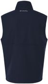 An image of a Custom Columbia Mens Ascender V2 Soft Shell Vest in Collegiate Navy!