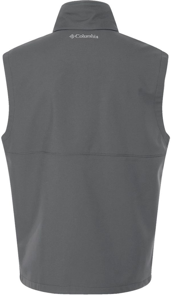 An image of a Custom Columbia Mens Ascender V2 Soft Shell Vest in Graphite!