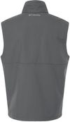 An image of a Custom Columbia Mens Ascender V2 Soft Shell Vest in Graphite!
