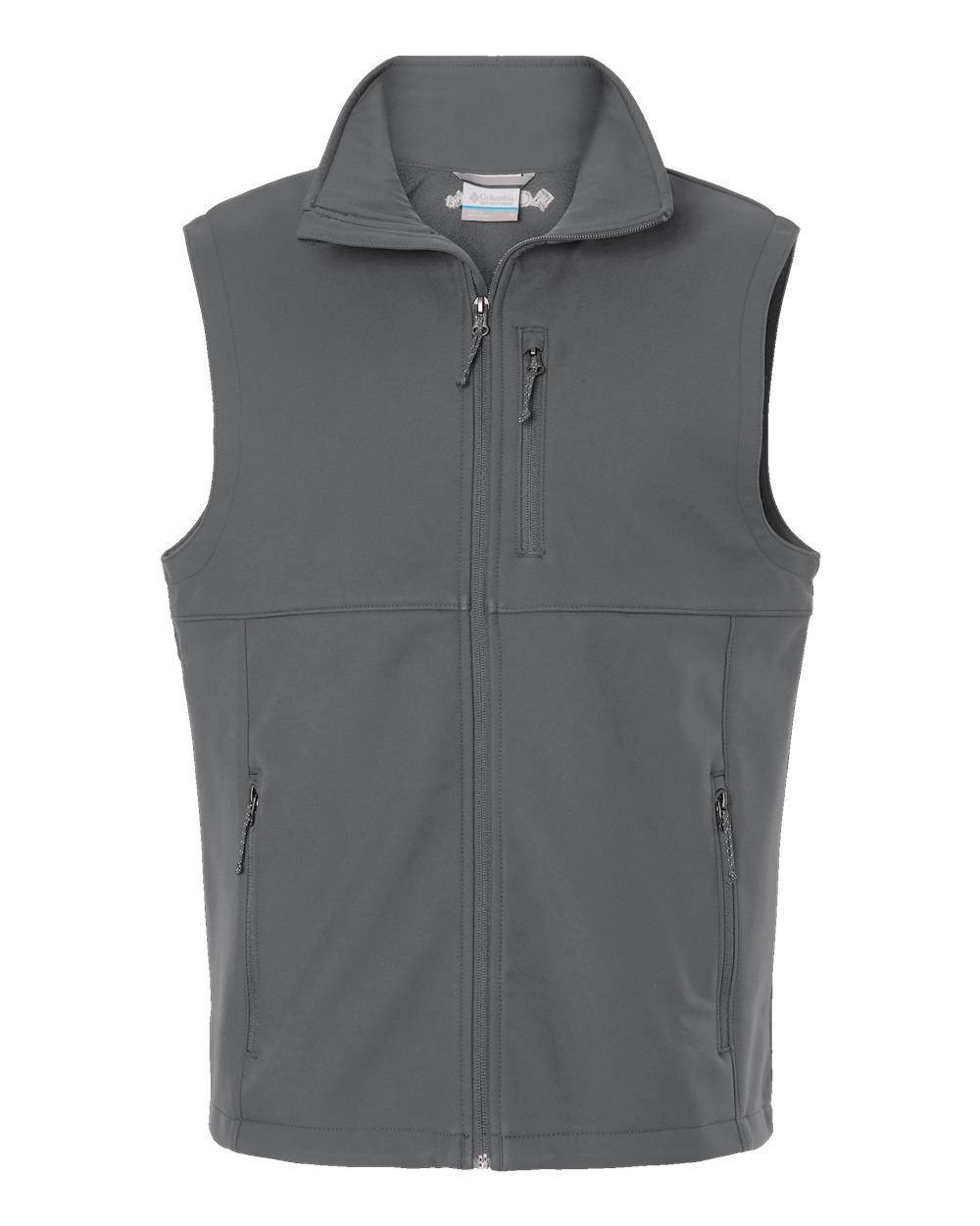 Columbia Mens Ascender V2 Soft Shell Vest in Graphite