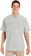 An image of a Custom Columbia Mens Bahama Short Sleeve Shirt!