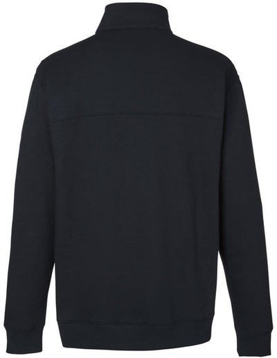 Am image of a Custom Columbia Mens Hart Mountain V2 Half Zip in Black!