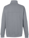 Am image of a Custom Columbia Mens Hart Mountain V2 Half Zip in Charcoal Heather!
