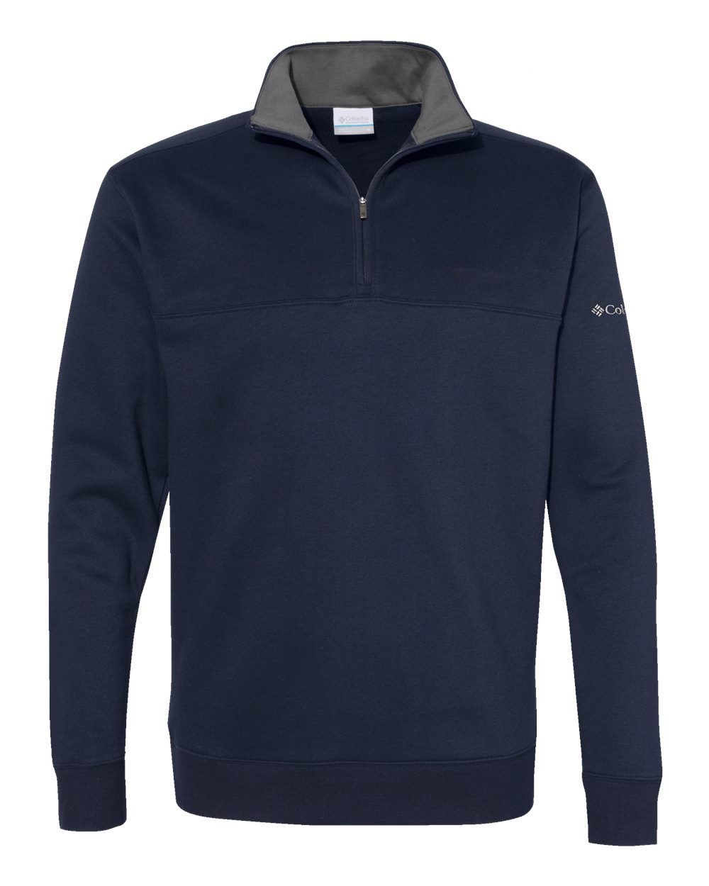 Columbia Mens Hart Mountain V2 Half Zip in Collegiate Navy