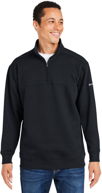 An image of a Custom Columbia Mens Hart Mountain V2 Half Zip!