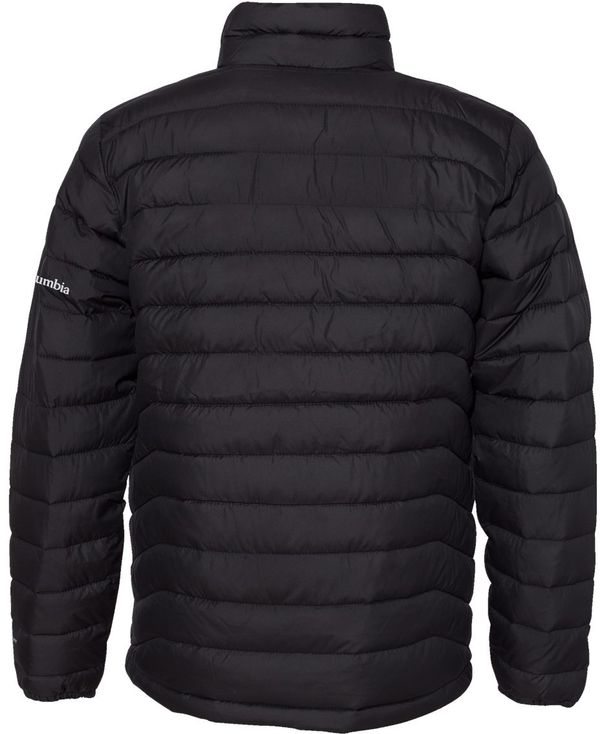 Am image of a Custom Columbia Mens Powder Lite V2 Jacket in Black!