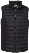 Am image of a Custom Columbia Mens Powder Lite V2 Vest in Black!
