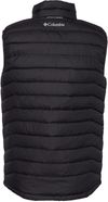 Am image of a Custom Columbia Mens Powder Lite V2 Vest in Black!