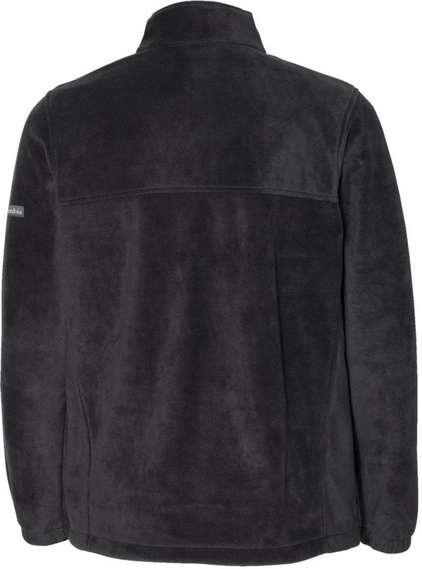 Am image of a Custom Columbia Mens Steens Mountain Half Zip in Black!