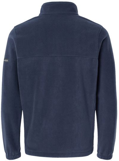Am image of a Custom Columbia Mens Steens Mountain Half Zip in Collegiate Navy!