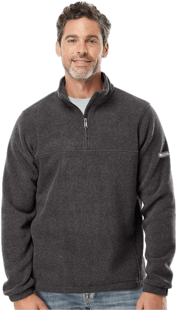 An image of a Custom Columbia Mens Steens Mountain Half Zip!