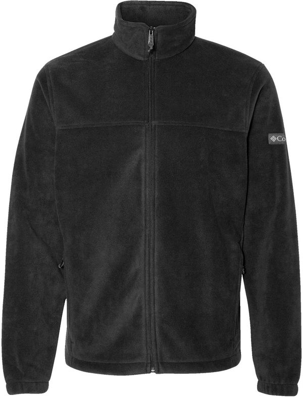 Am image of a Custom Columbia Mens Steens Mountain V2 Full Zip in Black!