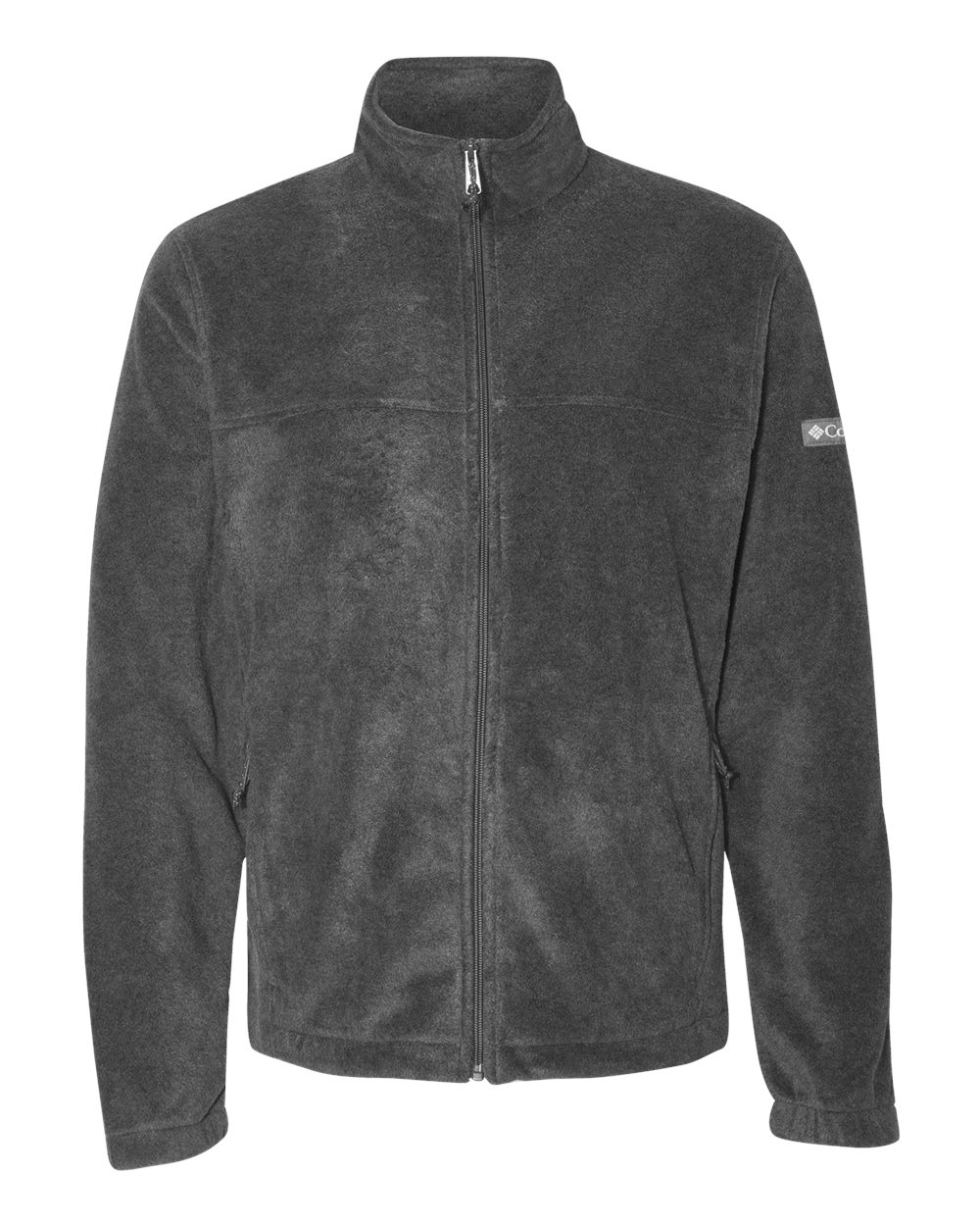 Columbia Mens Steens Mountain V2 Full Zip in Charcoal Heather