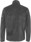 Am image of a Custom Columbia Mens Steens Mountain V2 Full Zip in Charcoal Heather!