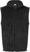 Am image of a Custom Columbia Mens Steens Mountain Vest in Black!