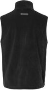 Am image of a Custom Columbia Mens Steens Mountain Vest in Black!