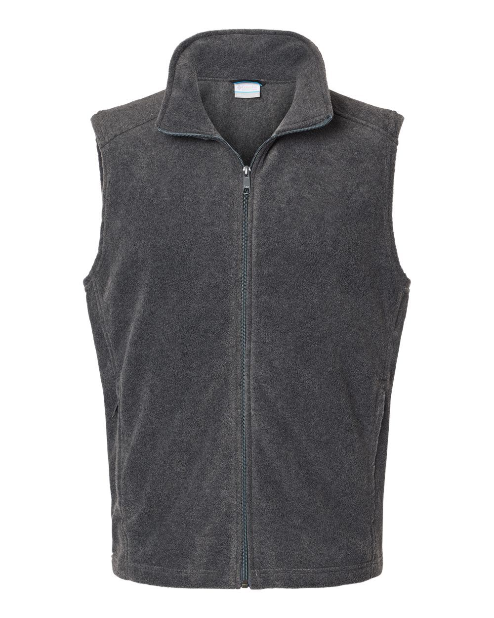 Columbia Mens Steens Mountain Vest in Charcoal Heather