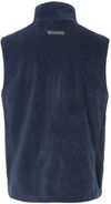Am image of a Custom Columbia Mens Steens Mountain Vest in Collegiate Navy!