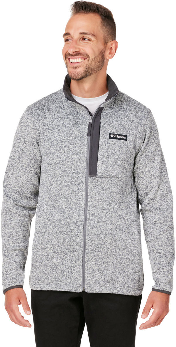 An image of a Custom Columbia Mens Sweater Weather Full Zip!