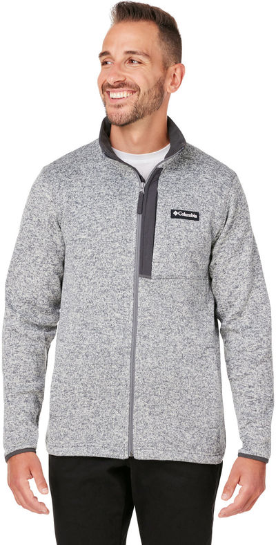 An image of a Custom Columbia Mens Sweater Weather Full Zip!