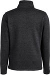 Am image of a Custom Columbia Mens Sweater Weather Half Zip in Black!