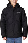 Am image of a Custom Columbia Mens Tipton Peak V3 Insulated Jacket in Black!