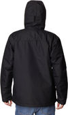 Am image of a Custom Columbia Mens Tipton Peak V3 Insulated Jacket in Black!